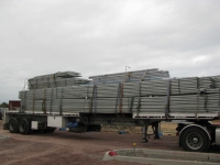 Thin metal pipe delivery