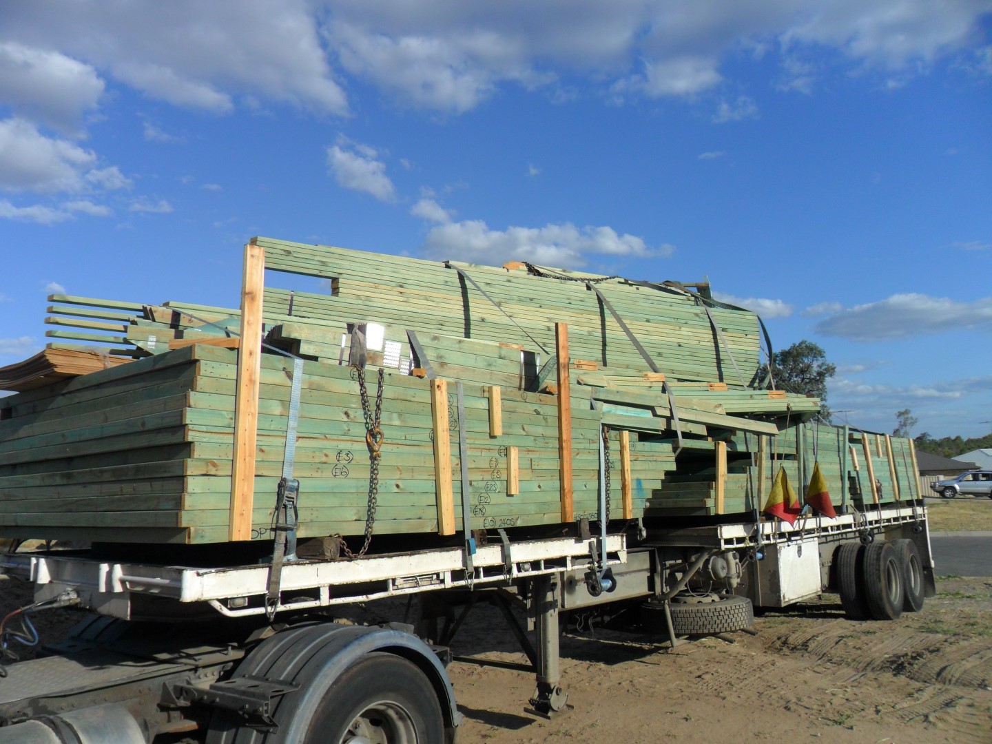 Green timber delivery