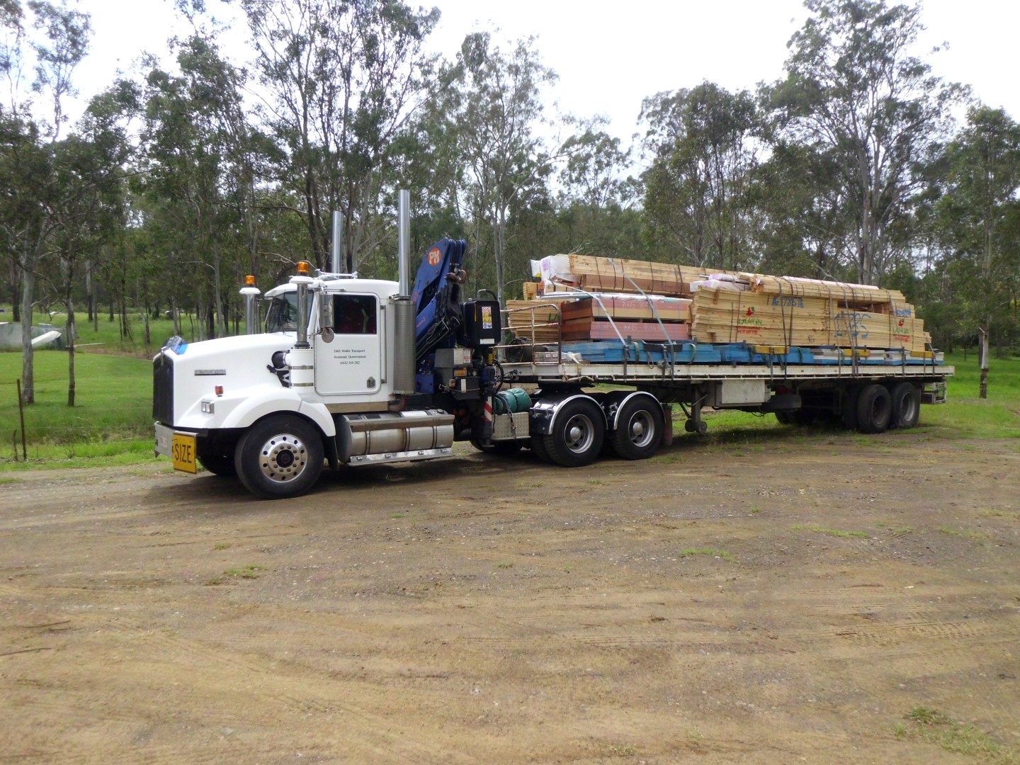 Timber delivery