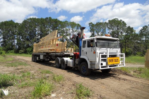 Truss and framing delivery