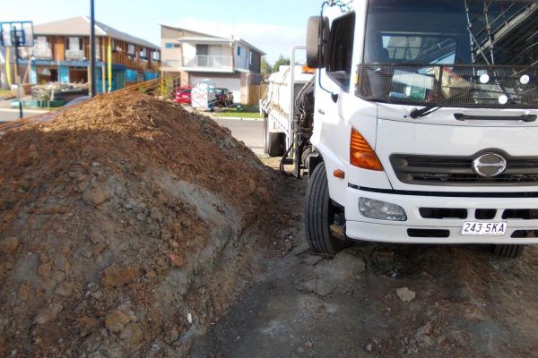 Accessing building site