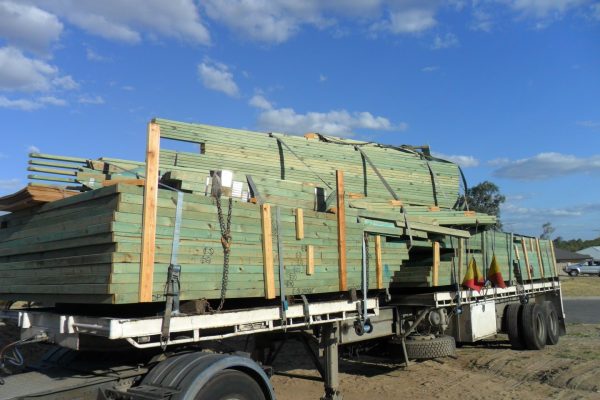 Green timber delivery